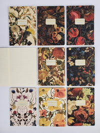Forest Flowers Notebook – Ruled Journal 8.27 x 5.83 in, 40 Pages, BV by Bruno Visconti