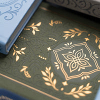Storybook in Vintage Olive Lined Notebook by Archer & Olive, A5 Linen Journal with 160 gsm Lined Pages