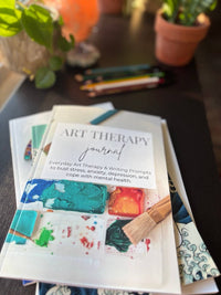 Art Therapy Journal for Adults: Reflection & Self Care, Guided Art Therapy Journal for Mindfulness & Emotional Wellness