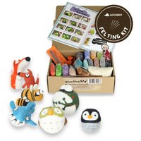 DIY Needle Felting Starter Kit – All-in-One Wool Craft Set for Beginners by Woolbuddy