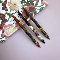 ArtClick Pen, Lush – (Single Pen) Soft Touch Click Ballpoint Pen .5mm Black Ink, BV by Bruno Visconti