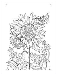 Anxiety Relief Coloring Book for Adults – Mindfulness Coloring Book with 35 Designs