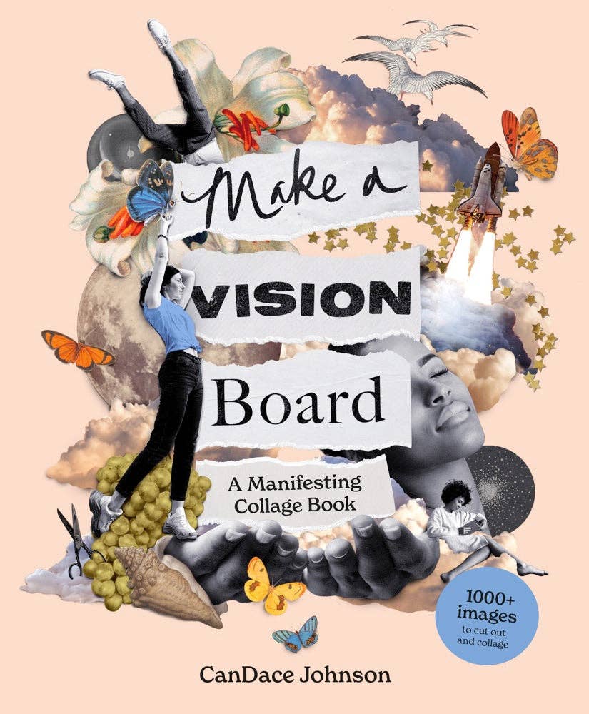 Make a Vision Board, Vision Board Book with 1,000+ Images, Collage Materials & Journaling Prompts