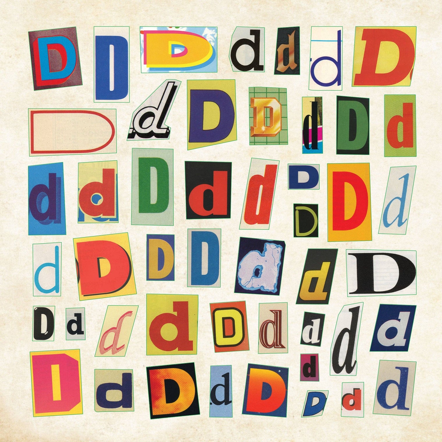 Ransom Notes Sticker Book 6.5 x 6.5 – 50 Pages Over 2,100 Stickers Collage Set