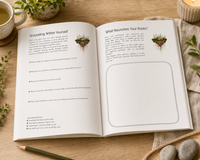 Grounded: A Nature Inspired Art Therapy Workbook for Reflection, Creativity & Emotional Wellness, Guided Art Therapy & Mindfulness Workbook