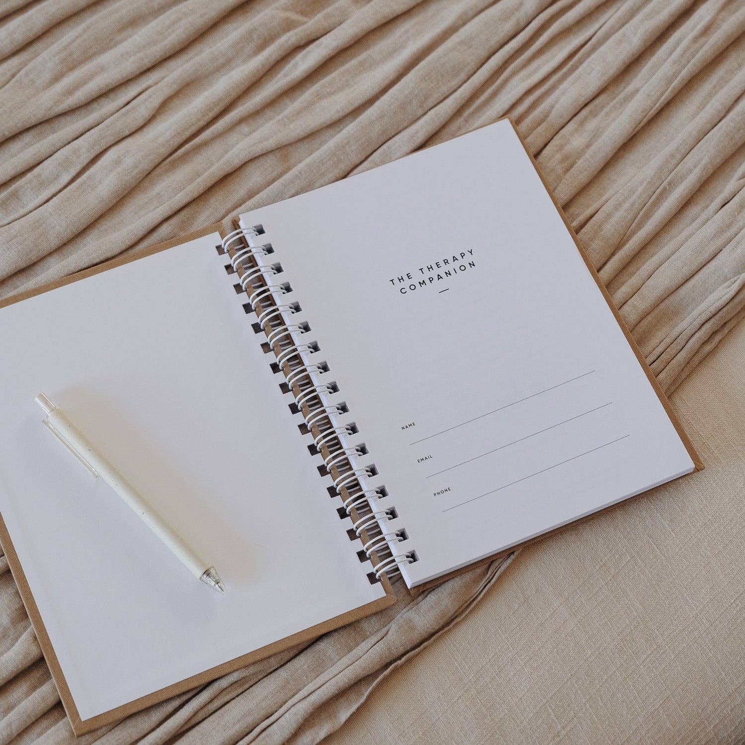 The Therapy Companion by Simple Self, Guided Therapy Journal for Session Notes, Reflection & Personal Growth
