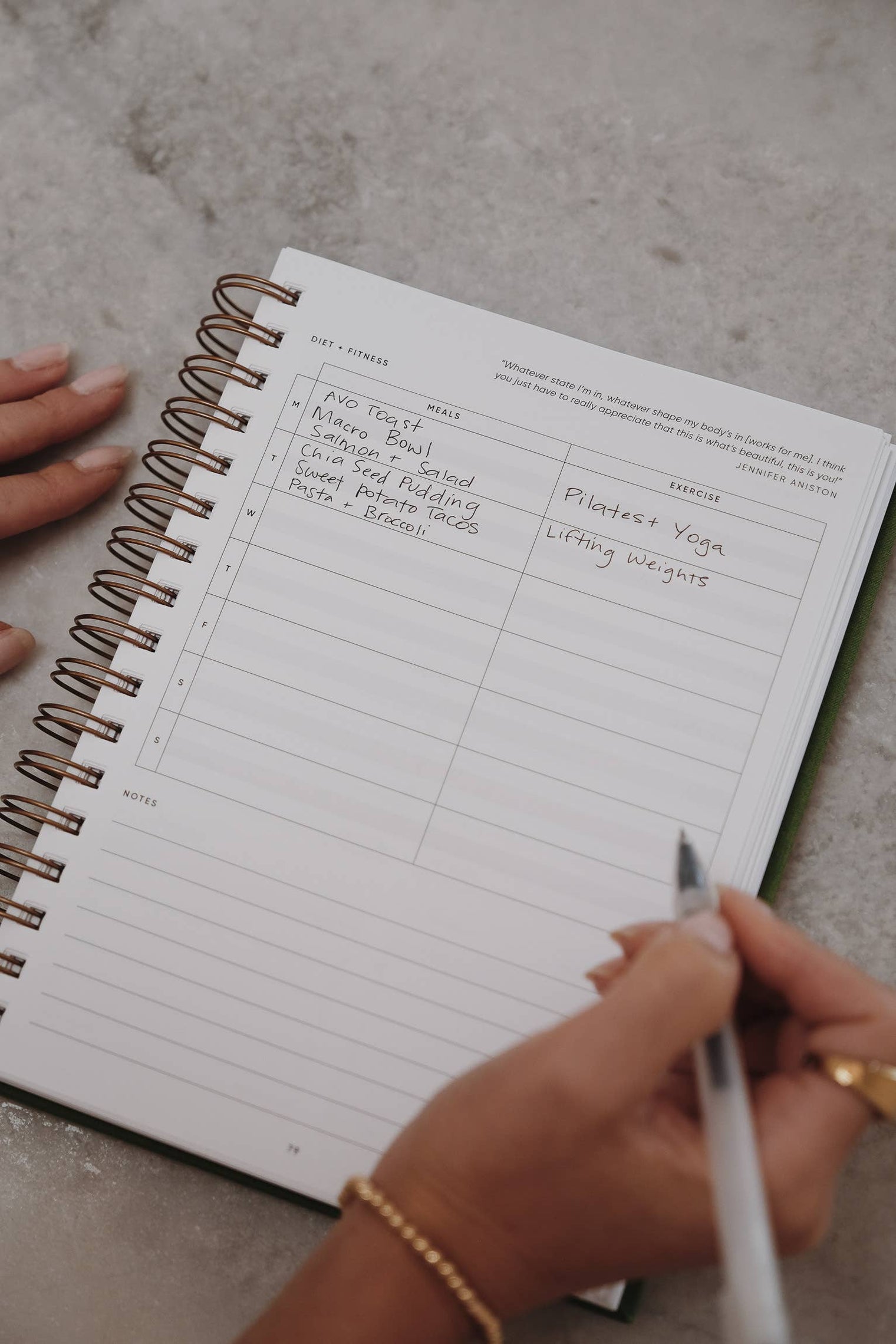 The Self Care Planner, Weekly Edition by Simple Self, Undated Wellness Planner for Goals, Habits, Reflection & Daily Self-Care