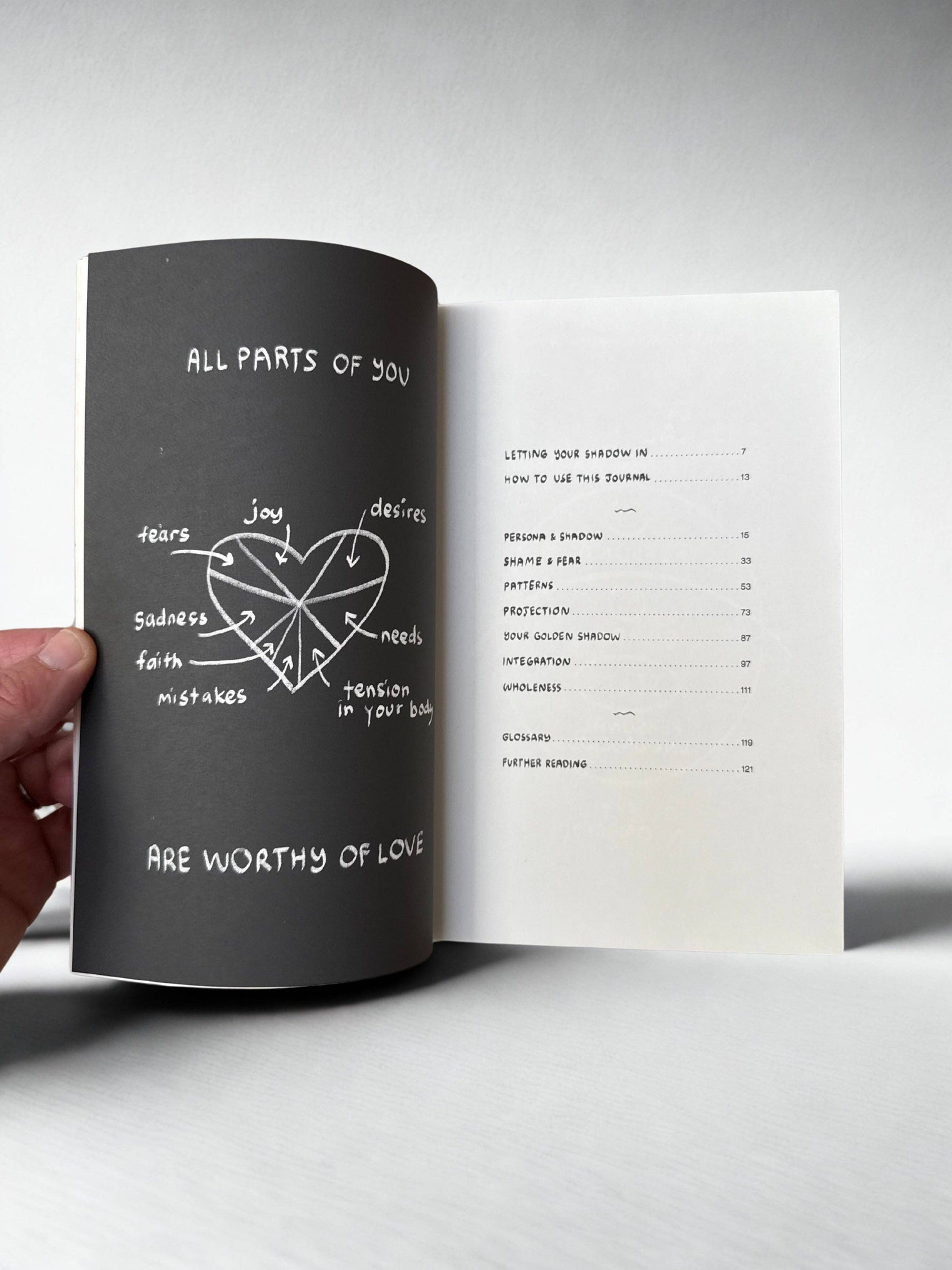 Letting Your Shadow In Journal – Guided Shadow Work & Self-Reflection Journal