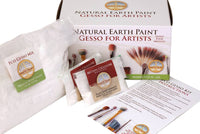 Eco Gesso Kit – Vegan Archival Artist Primer Set, by Natural Earth Paint