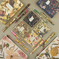 Pocket Size Art Journal, Forest Flowers – Ruled Pocket Notebook 60 Pages, BV by Bruno Visconti