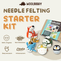 DIY Needle Felting Starter Kit – All-in-One Wool Craft Set for Beginners by Woolbuddy