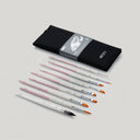 ARTIFY 9-Piece Travel Watercolor Brush Set – Multi-Shape Portable Brushes for Artists
