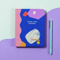 3-Year Journal – Weekly Guided Reflection & Personal Growth Q&A Journal - 4.75 x 6 Inch