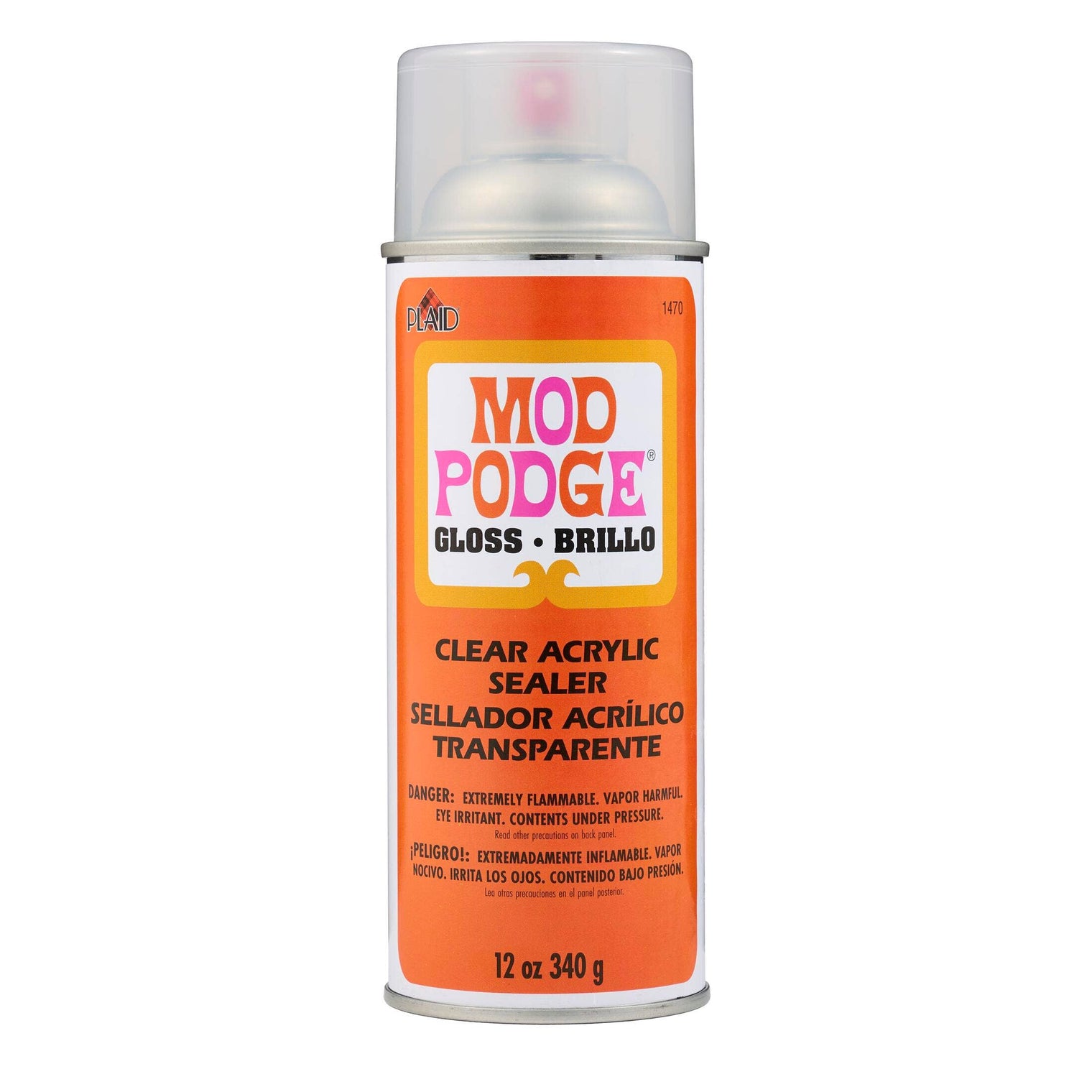 Mod Podge Gloss Clear Acrylic Sealer – Aerosol Spray (12 oz)