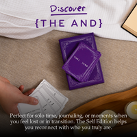 {THE AND} Self Edition Card Game – 199 Thought-Provoking Questions for Self-Reflection & Meaningful Conversations