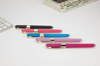 Monaco Black Ballpoint Pen (Single Pen) – Soft Touch 0.5mm Black Ink, BV by Bruno Visconti
