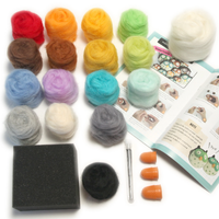 DIY Needle Felting Starter Kit – All-in-One Wool Craft Set for Beginners by Woolbuddy