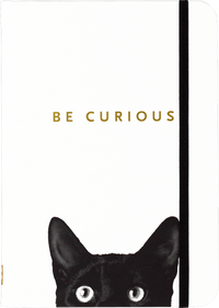 Curious Cat Journal 5 x 7 – 160 Pages Archival Lined Hardcover Notebook