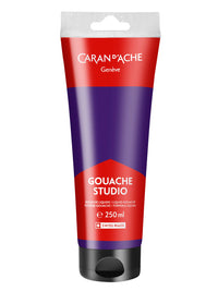 Caran d’Ache Violet Gouache Paint Tube 250ml – Water-Based Gouache Paint