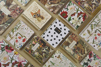 A6 ArtPlanner Spiral Weekly Diary, Black & White Hearts