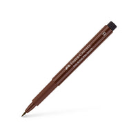 Pitt Artist Brush Classic Pens – Wallet of 8 (Pigmented India Ink) by Faber-Castell