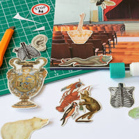 Cut Up This Book and Create Your Own Underworld – Creative Collage Activity Book