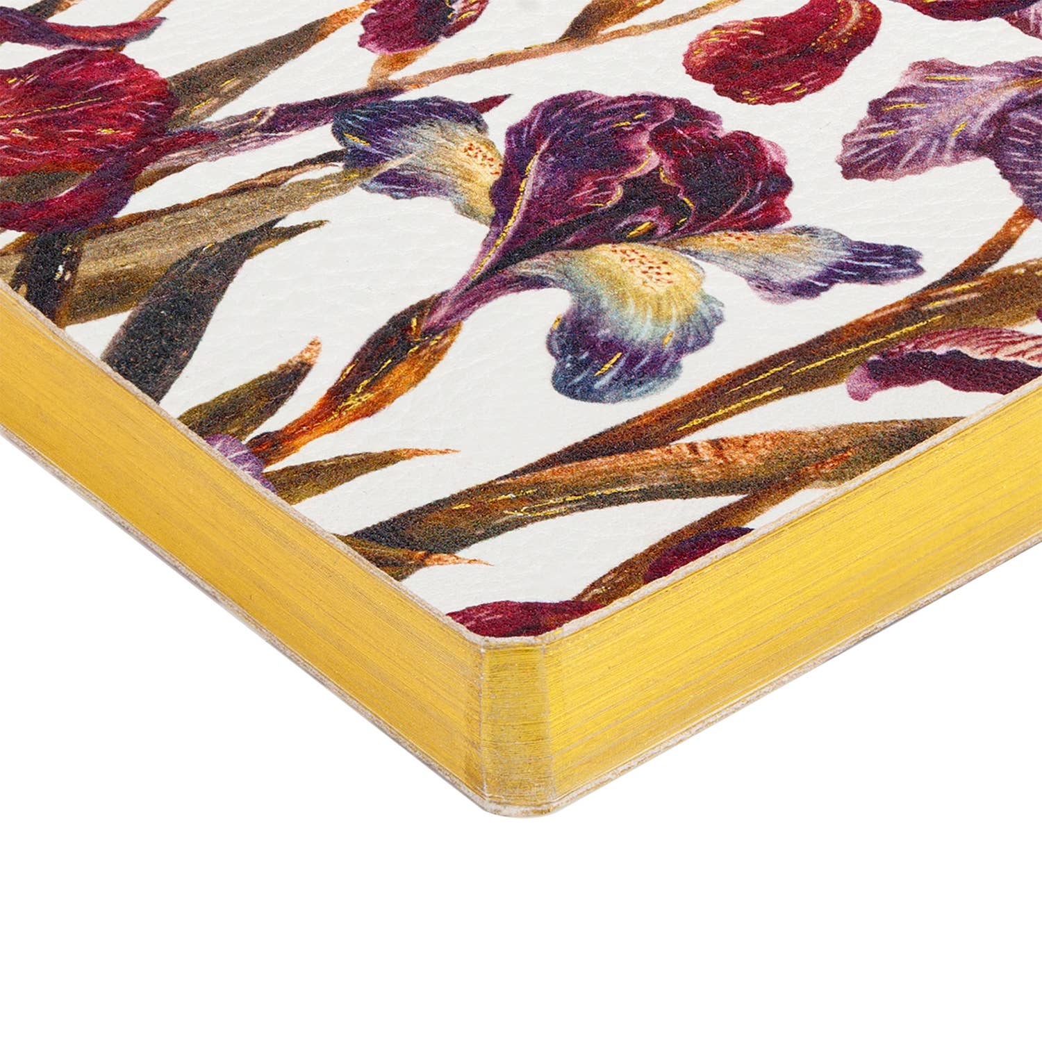 A5 Vegan Leather Daily Planner, Irises